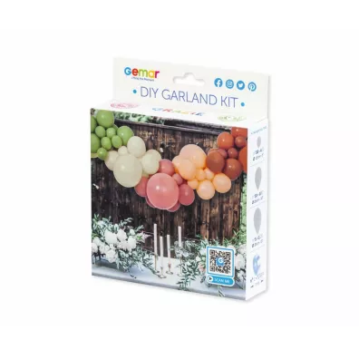 Gemar Girlanda balonowa DIY Boho 65 szt.