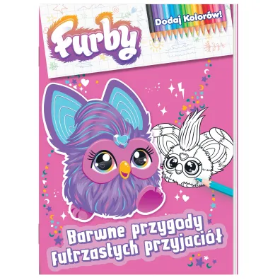 Furby Dodaj kolor�w 1. Barwne przygody futrzastych przyjaci�