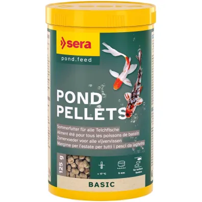 Sera Pond Pellets - pokarm letni dla ryb stawowych 125 g