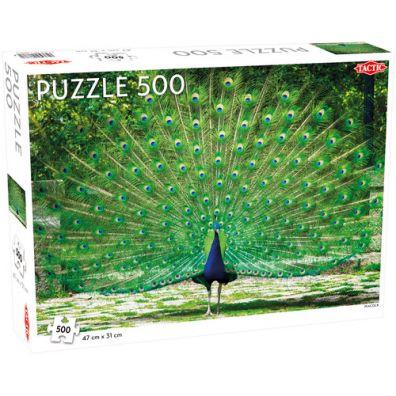 Puzzle 500 el. Peacock Tactic