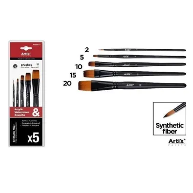 Artix P�dzle syntetyczne 5 szt.