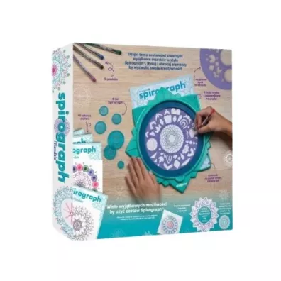 Spirograph Mandala Dante