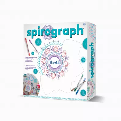 Spirograph Mandala Dante