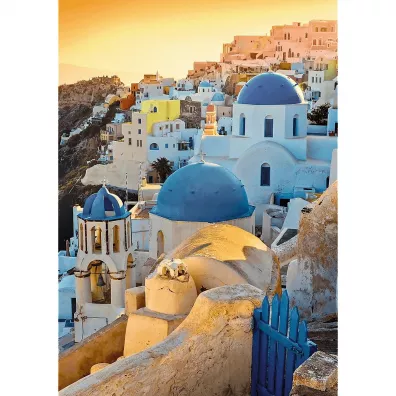 Puzzle 1000 el. Miasteczko Oia, Santorini Trefl