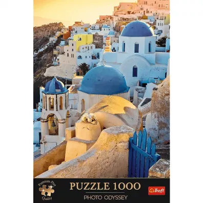 Puzzle 1000 el. Miasteczko Oia, Santorini Trefl