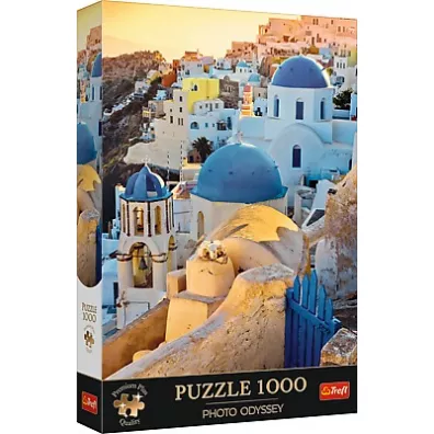 Puzzle 1000 el. Miasteczko Oia, Santorini Trefl