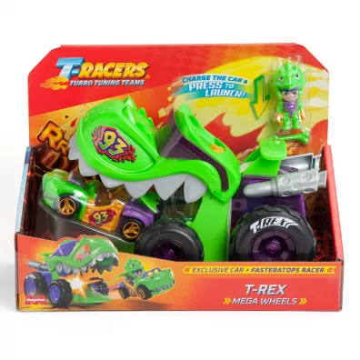 T-Racers Mega Wheels T Rex Magic Box