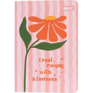 Happy Color Notes szyty A6 Bloom boho kratka 32 kartki
