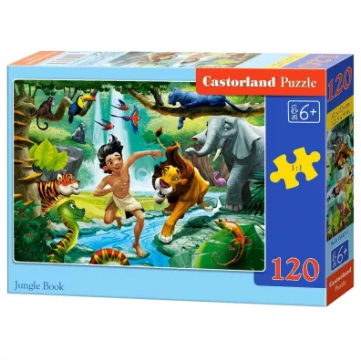 Puzzle 120 el. Ksiga dungli Castorland