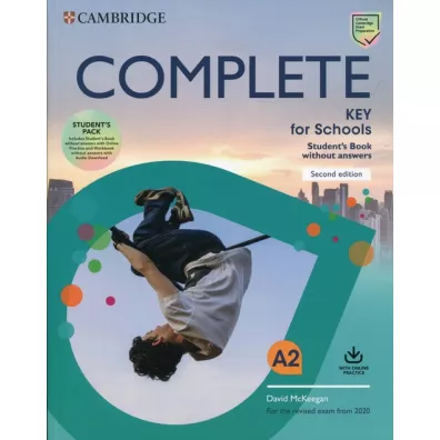 Complete Key for Schools A2. Student's Pack. Student's Book without answers with Online Practice AND Workbook without answers with Audio - Emma Heyderman, David McKeegan, Sue Elliott