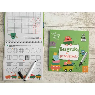 Bazgraki w przedszkolu. Kapitan Nauka