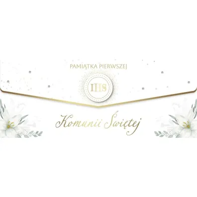 Armin Style KARNET KOMUNIA 100X260 Z KOP AS LUX-208 FOL