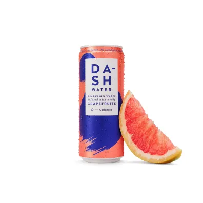 Da-sh Water Woda gazowana Grejpfrut zestaw 6 x 330 ml