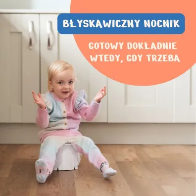 Potette Nocnik turystyczny sk�adany EasyGo, jasnoszary