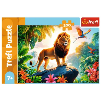Puzzle 200 el. Kr�l d�ungli Trefl