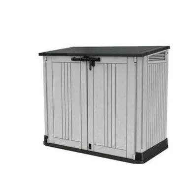 Curver/Keter Keter skrzynia ogrodowa-balkonowa midi szaro-czarna 132x71,5x113,5cm