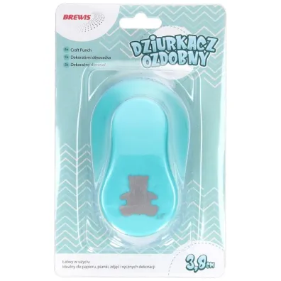 Brewis Dziurkacz ozdobny - Mi� 3,8cm MIX