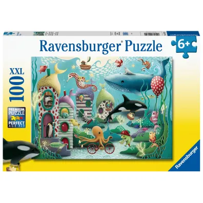 Puzzle 100 el. XXL �wiat pod wod� Ravensburger