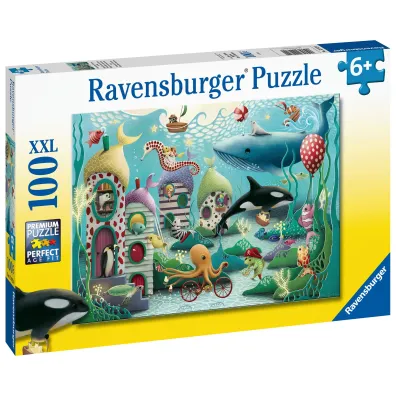 Puzzle 100 el. XXL �wiat pod wod� Ravensburger