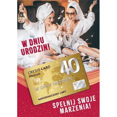 Armin Style Karnet Urodziny 40