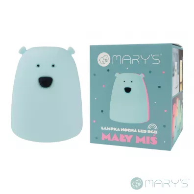 Marys MARY S lampka LED Mi� ma�y niebieski RGB WW /NB