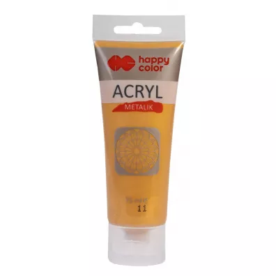 Happy Color Farba akrylowa z�ota 75ml