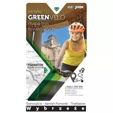 Wybrze�e zachodnie Mapa tras rowerowych