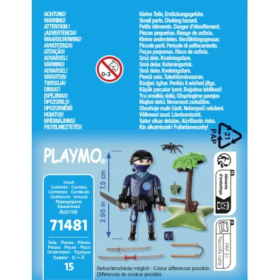 Ninja z uzbrojeniem 71481 Playmobil