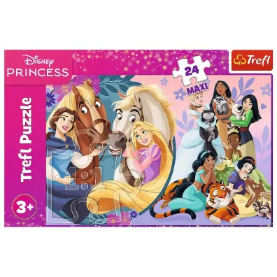 Puzzle 24 el. Maxi U�miech przyja�ni Trefl