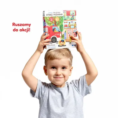 Puzzle CzuCzu 40 el. Tak dzia�a Stra� po�arna Bright Junior Media