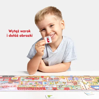 Puzzle CzuCzu 40 el. Tak dzia�a Stra� po�arna Bright Junior Media