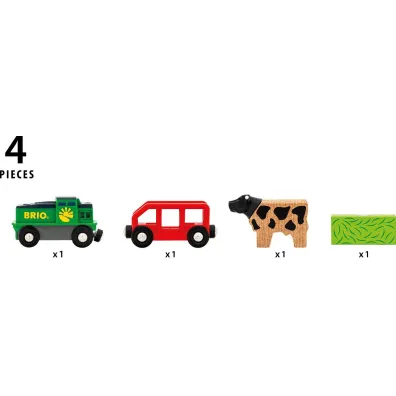 Brio Poci�g na baterie Farma Ravensburger
