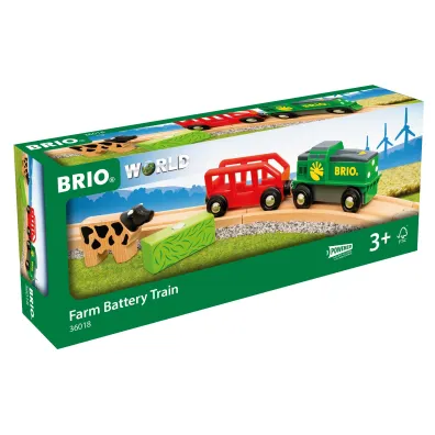Brio Poci�g na baterie Farma Ravensburger