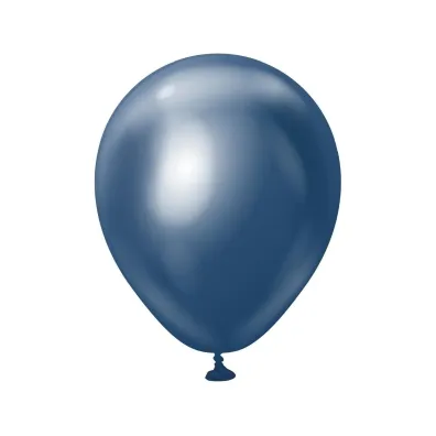 Balony Kalisan mirror granatowe