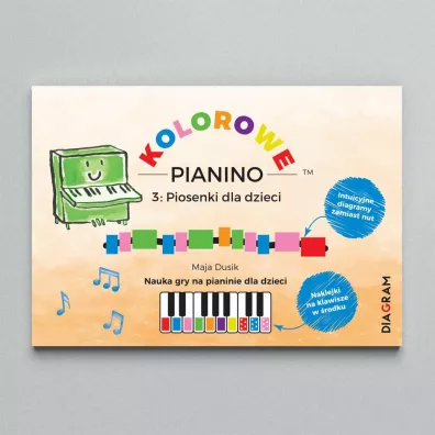 Kolorowe Pianino 3. Piosenki dla dzieci - Maja  Dusik