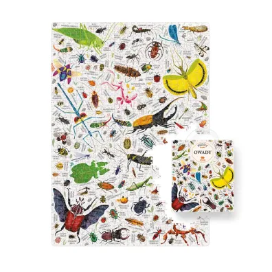Puzzle Puzzlove CzuCzu 1000 el. Owady Bright Junior Media