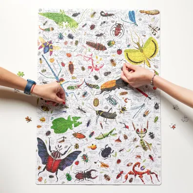 Puzzle Puzzlove CzuCzu 1000 el. Owady Bright Junior Media