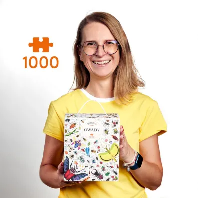 Puzzle Puzzlove CzuCzu 1000 el. Owady Bright Junior Media