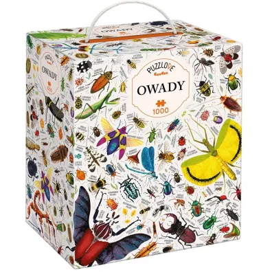 Puzzle Puzzlove CzuCzu 1000 el. Owady Bright Junior Media