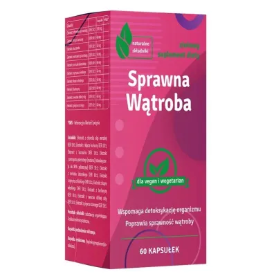 Pcf Andrzej Ch�ci�ski Sprawna W�troba Suplement diety 60 szt.