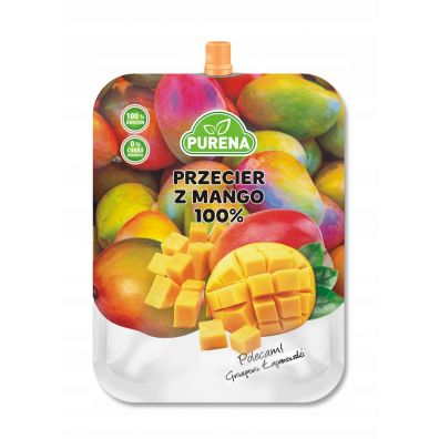 Purena Pulpa przecier mango 100% 350 g