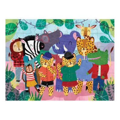 Puzzle podr�ne w woreczku Dzika ekipa 3+ Mudpuppy