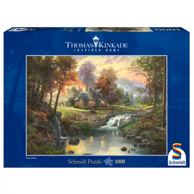 Puzzle 1000 el. G�rskie zacisze Schmidt