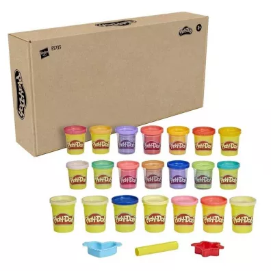 Zestaw 21 s�oiczk�w z akcesoriami Play-Doh Hasbro