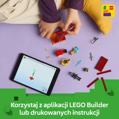 LEGO Minecraft Bitwa na mo�cie Netheru 21266