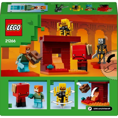 LEGO Minecraft Bitwa na mo�cie Netheru 21266