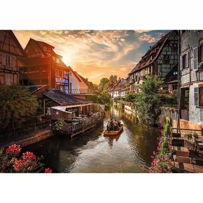 Puzzle 1000 el. Ma�a Wenecja w Colmar, Francja Trefl