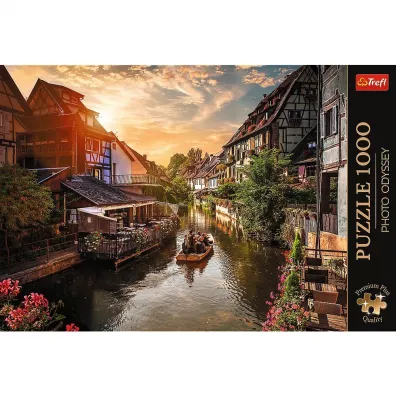 Puzzle 1000 el. Ma�a Wenecja w Colmar, Francja Trefl