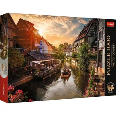 Puzzle 1000 el. Ma�a Wenecja w Colmar, Francja Trefl