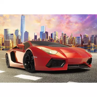 Puzzle 1000 el. Przeja�d�ka o zachodzie s�o�ca Trefl